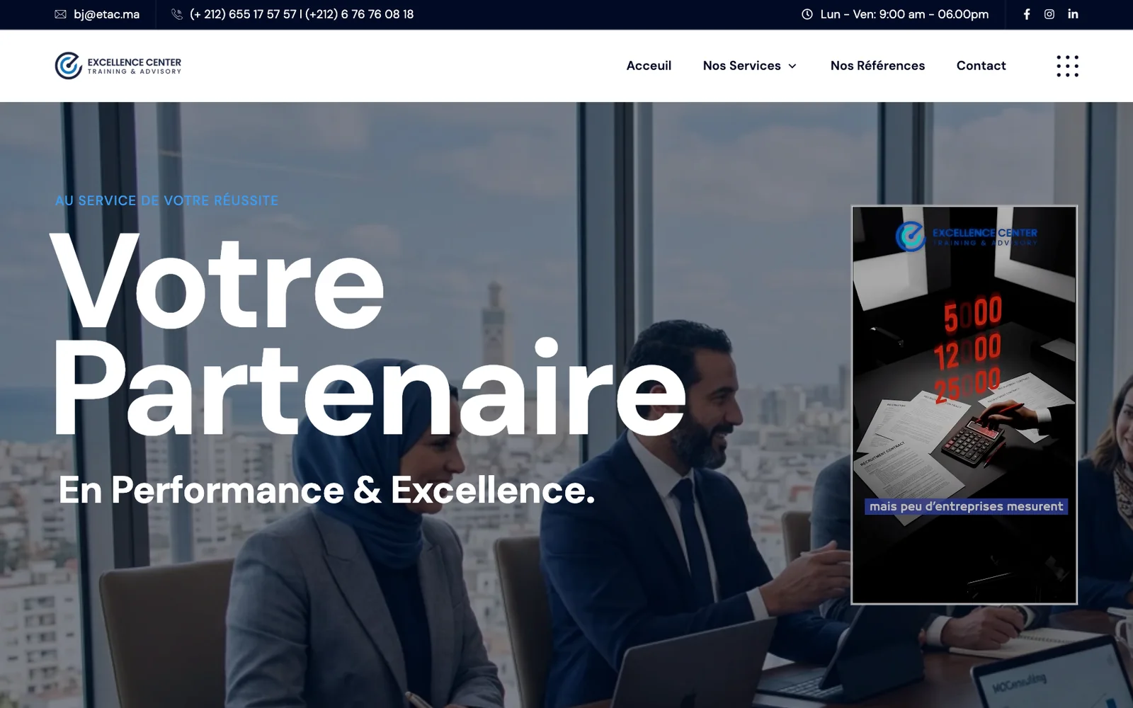 Site officiel d’ETAC