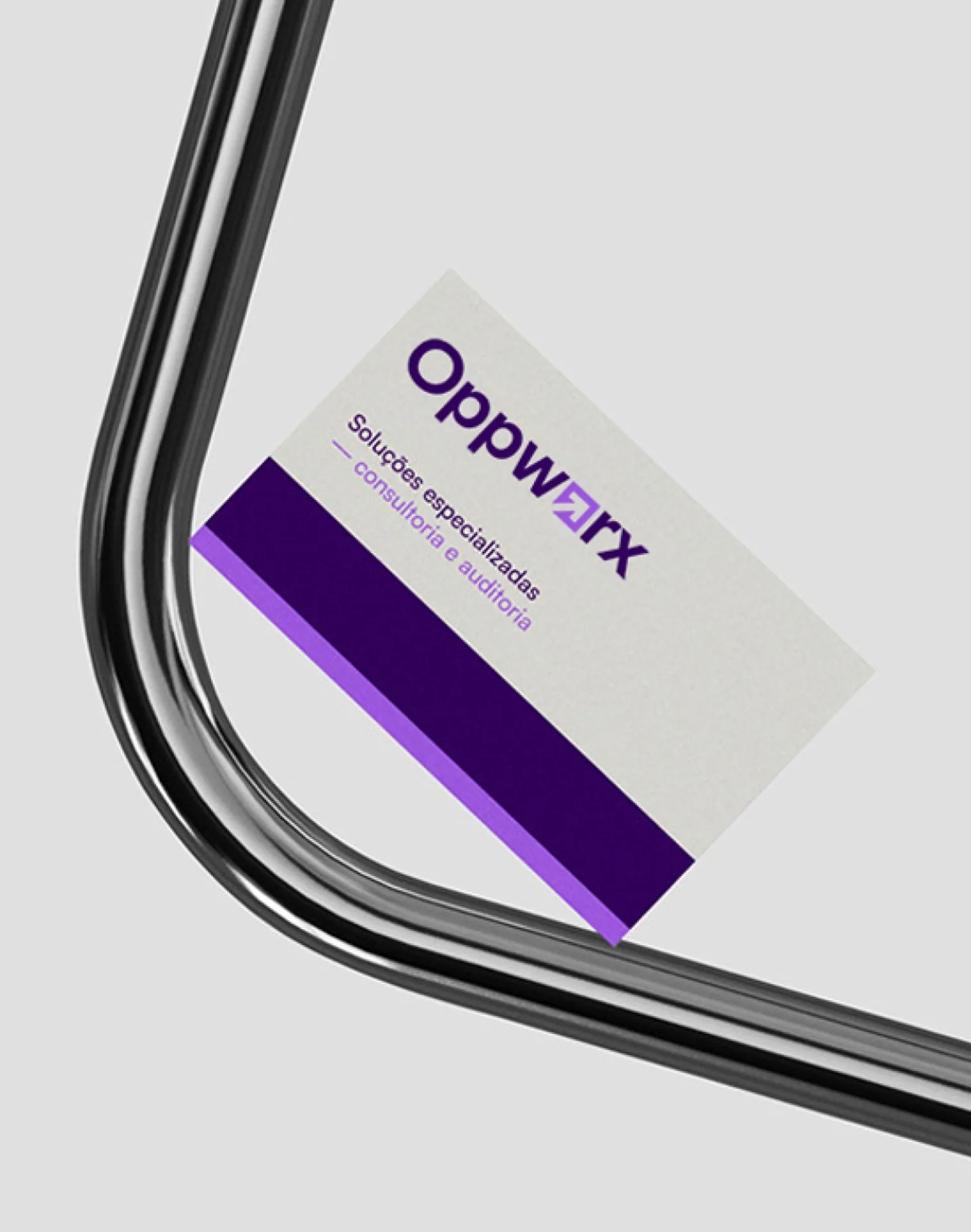 Design de la carte de visite Oppworx